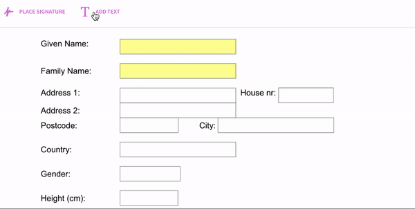 fill forms