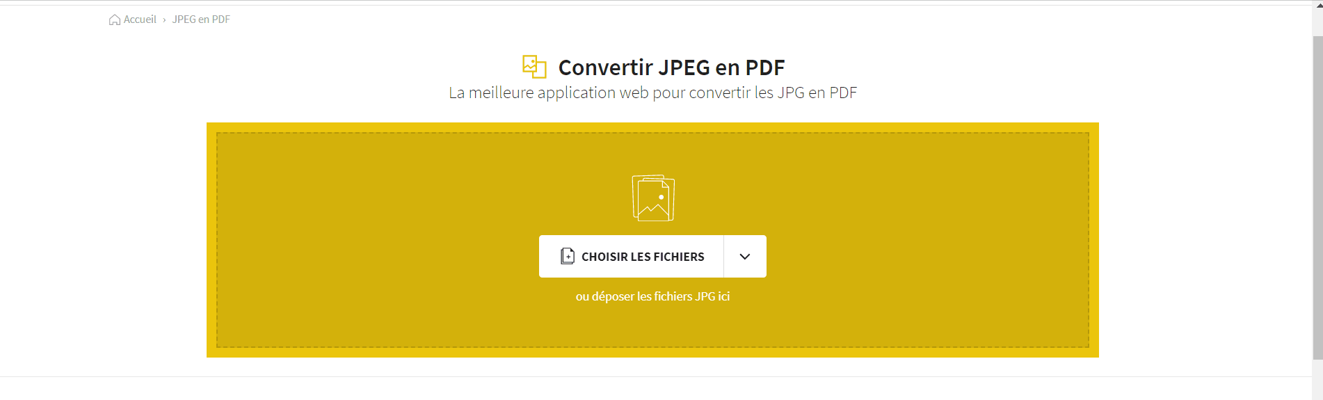 2022-01-10 - Convertir un JPG en un PDF de moins de 200KB - outils JPG en PDF et Compresser PDF sur Smallpdf