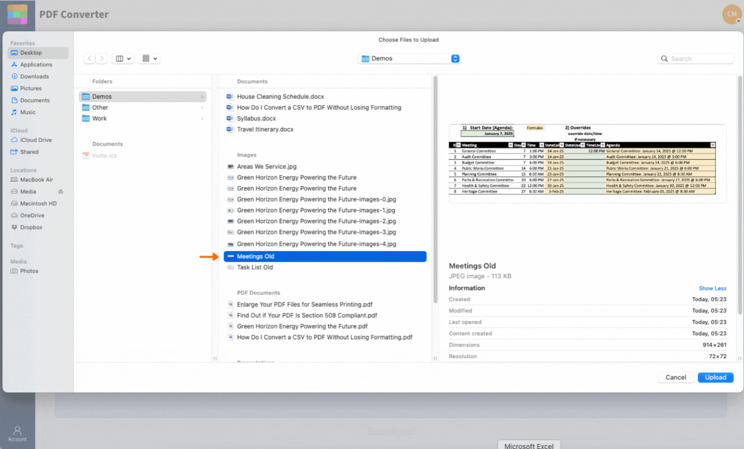 Converting JPG to Excel without the headache