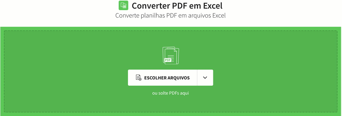 Como converter PDF em Excel 
