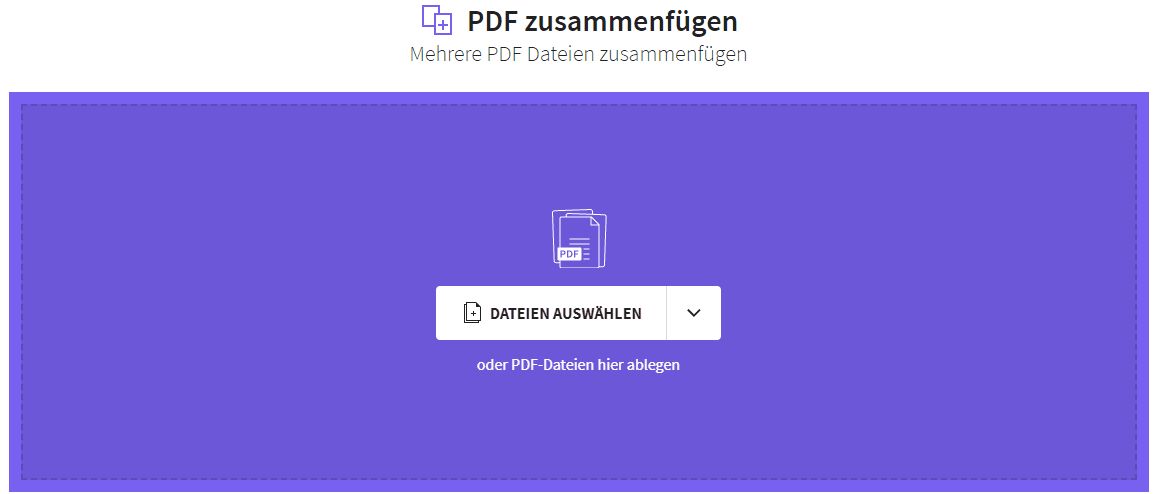 2019-03-07 - Online PDF verbinden mit Smallpdf