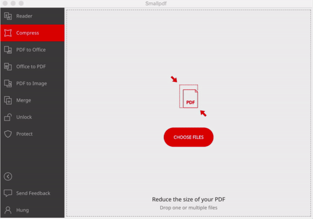2019-09-20 - Compresser des PDF hors ligne depuis n’importe quel appareil - outil Compresser un PDF sur l'application Smallpdf