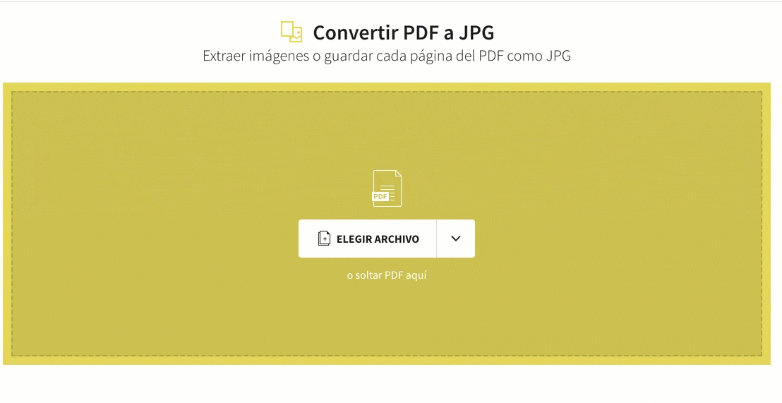 Convertir JPG a PDF en windows 10