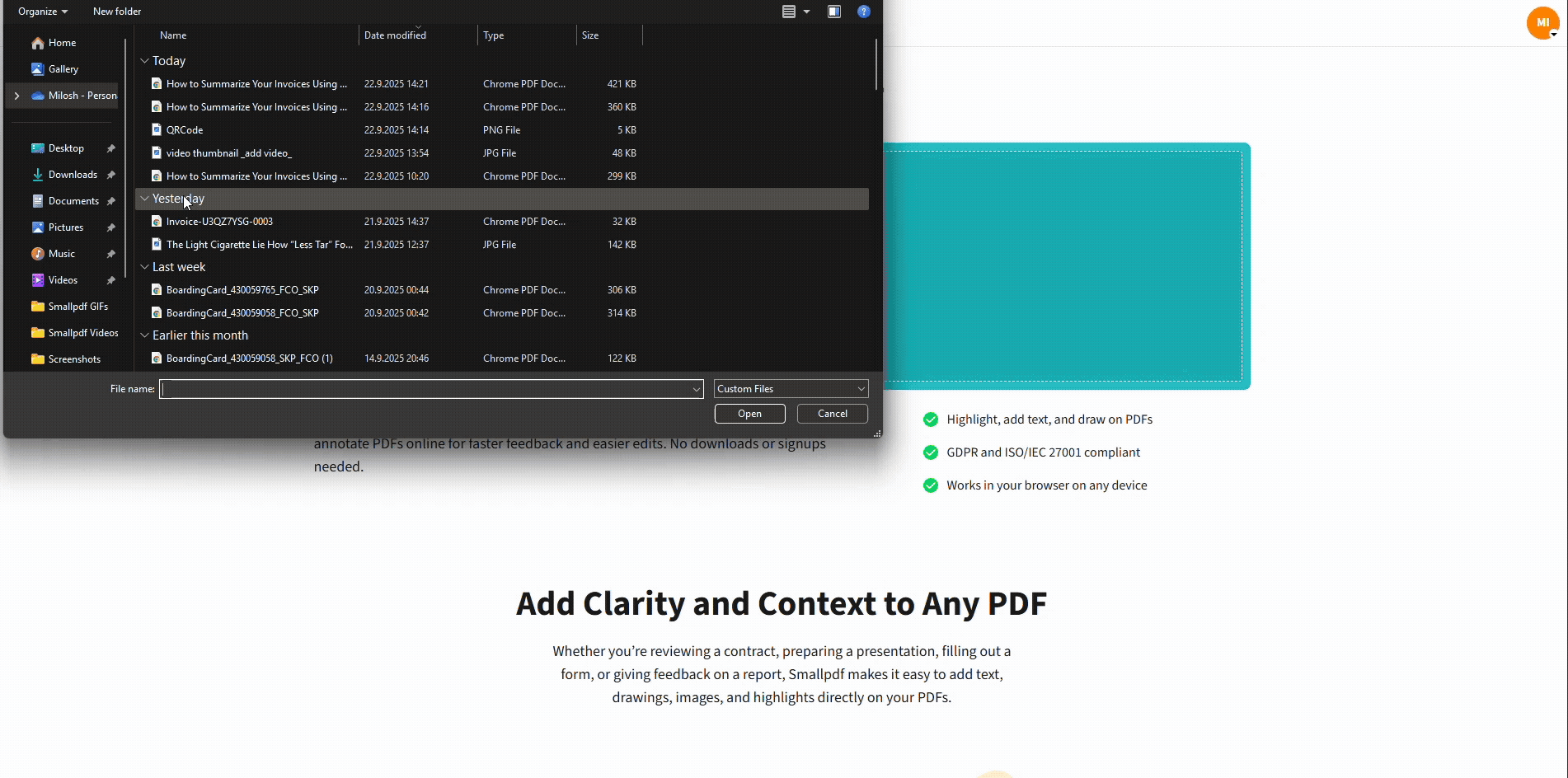 How to Circle Something in a PDF