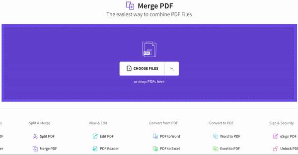 small mergepdf