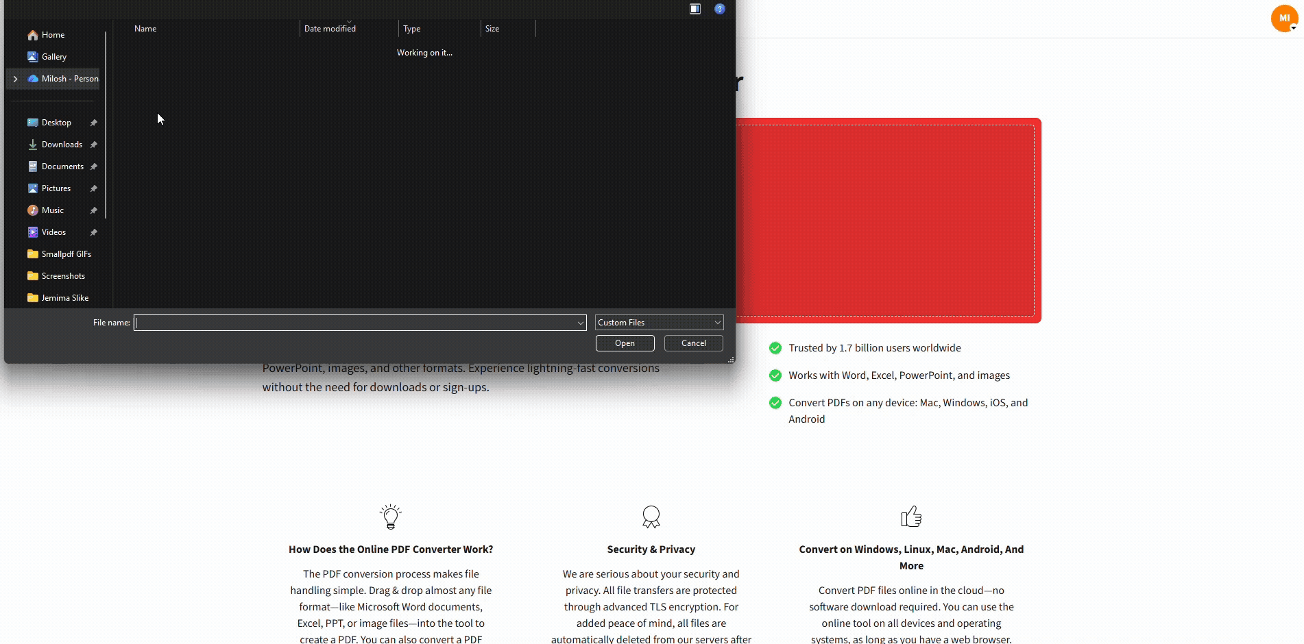 Convert TIFF and TIF to JPG online with Smallpdf