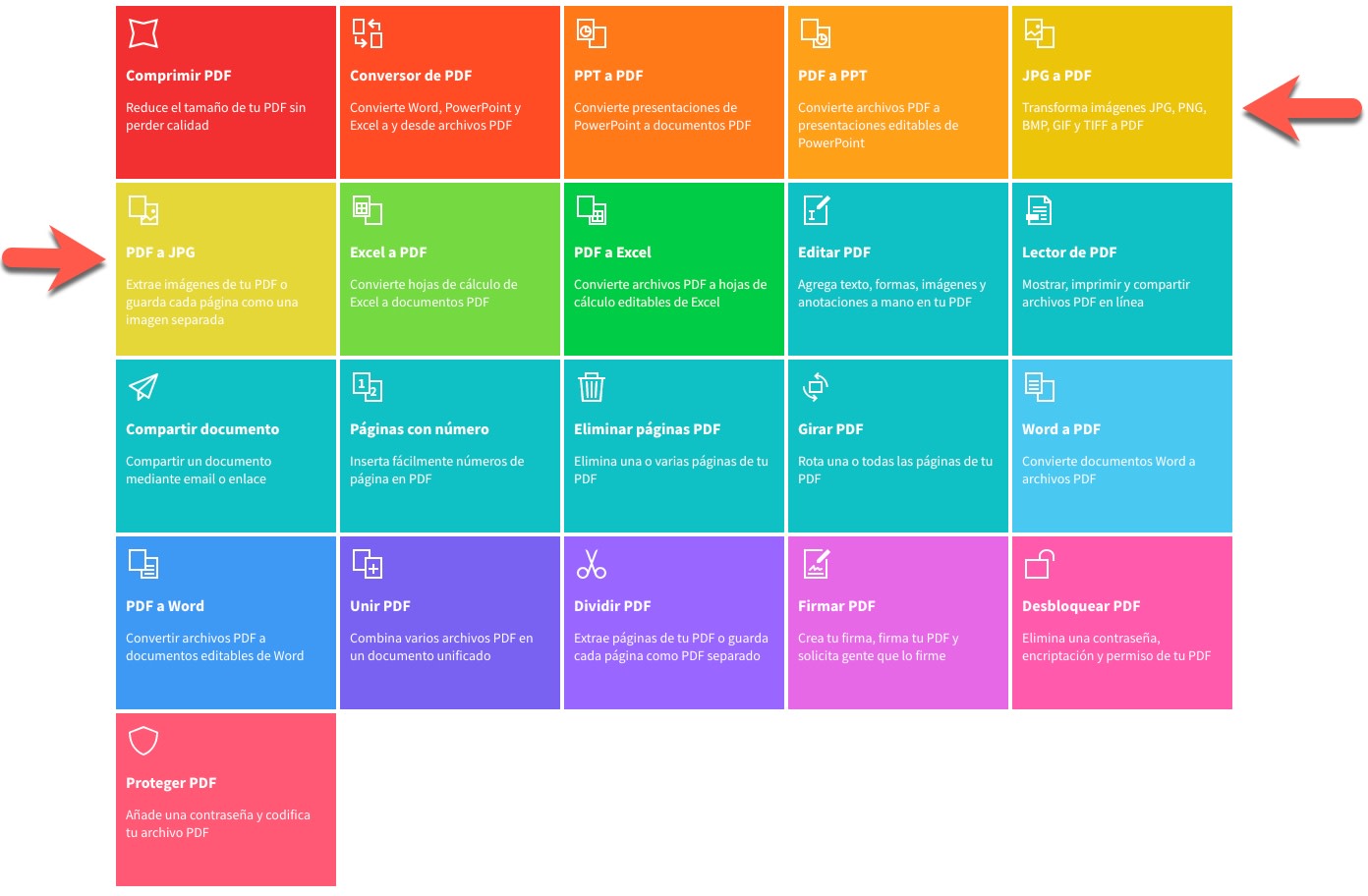 Cómo convertir TIFF a JPG Smallpdf