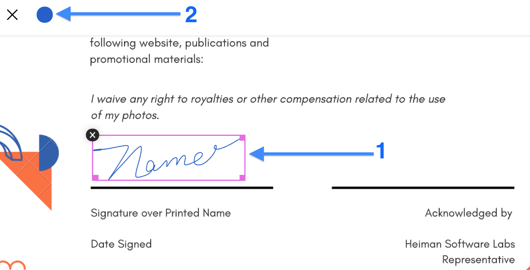 electronically sign pdf for mac