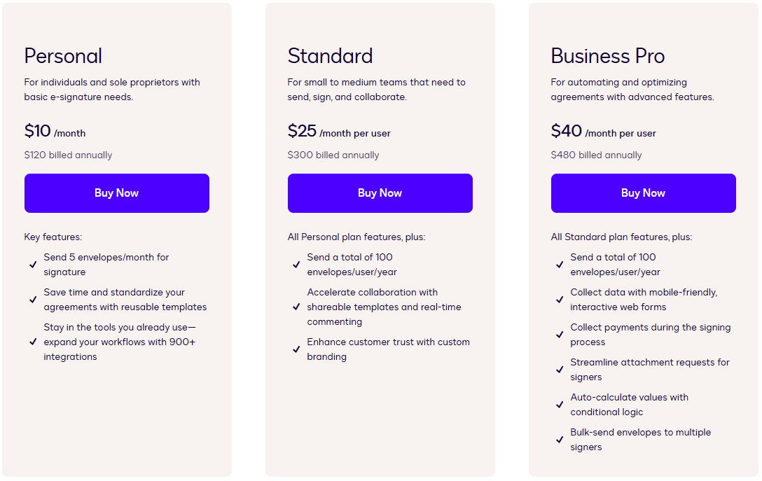 Docusign Rates DocuSign vs. 3 Best DocuSign Alternatives | Smallpdf