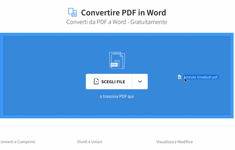 2019-10-04 - Come utilizzare i tool online di Smallpdf - Come convertire PDF in Word con i tool online di Smallpdf