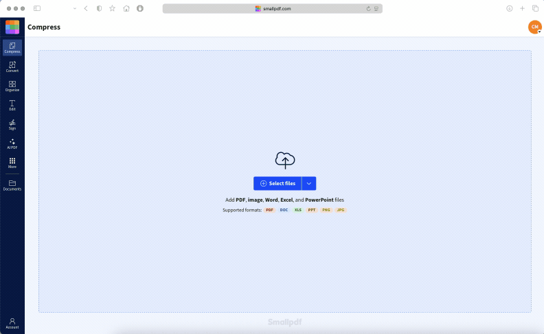 „PDF komprimieren“ verwenden, um ein bildlastiges Dokument zu verkleinern