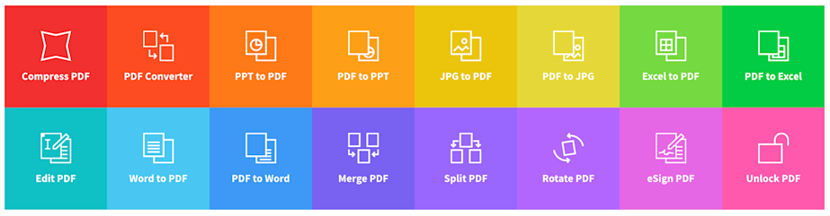 smallpdf homepage