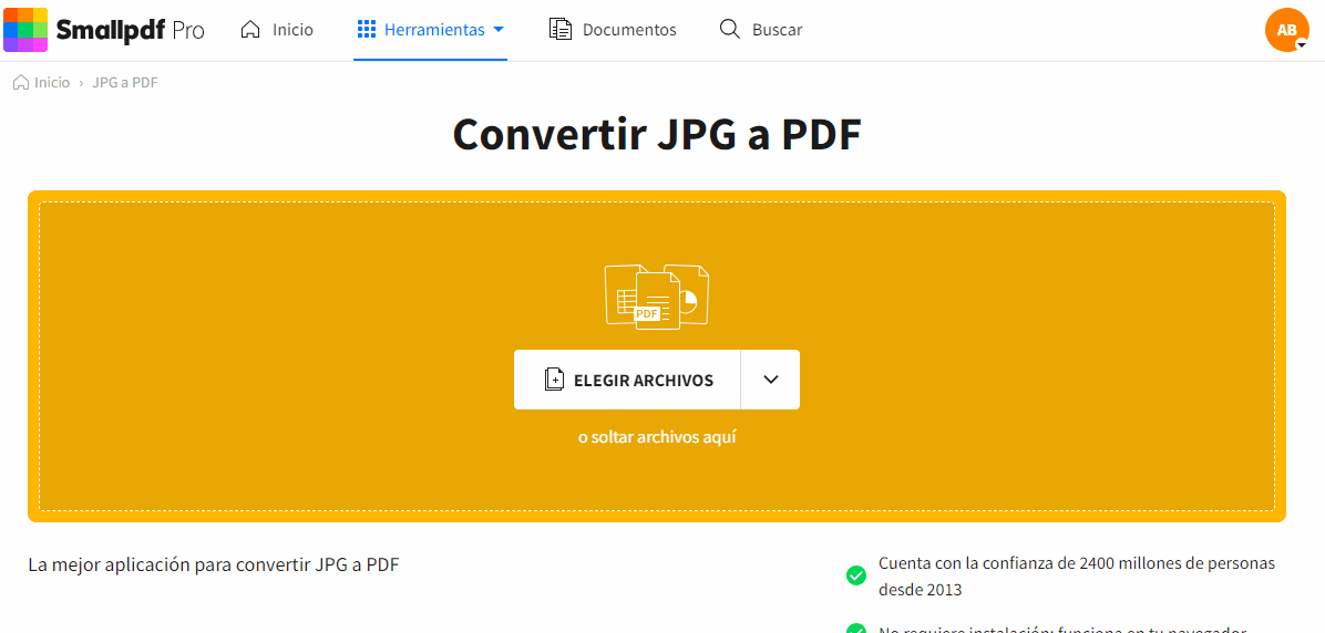 2024-01-12 - Convertir GIF a PDF en línea de forma gratuita