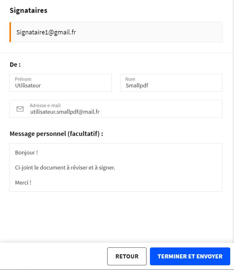 Comment Signer Un PDF Electroniquement En Ligne | Smallpdf