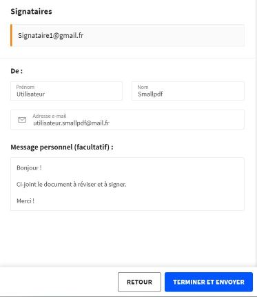 2019-08-13 - Comment Signer Un PDF Electroniquement En Ligne - outil Signer un PDF sur Smallpdf, ajouter des signataires
