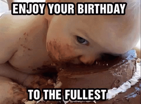 2023-10-30 - The Best 25 Happy Birthday Meme GIFs of 2023 - Cake Baby
