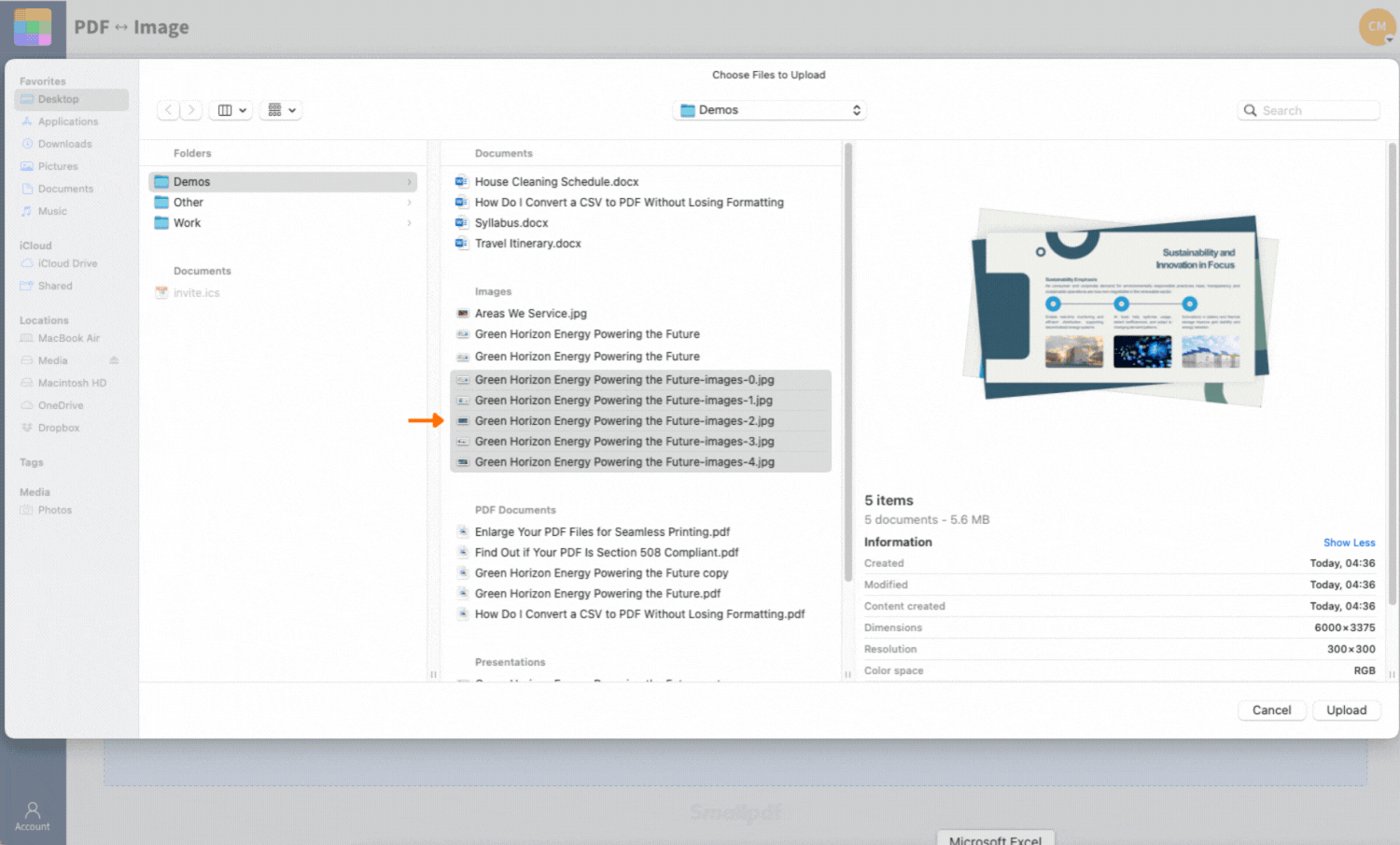 JPG to PPT Converter working its magic