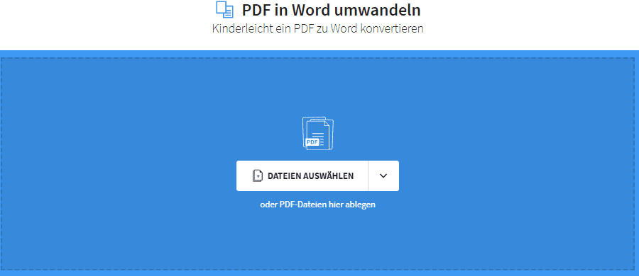 2022-04-05 - Online PDF in Word umwandeln