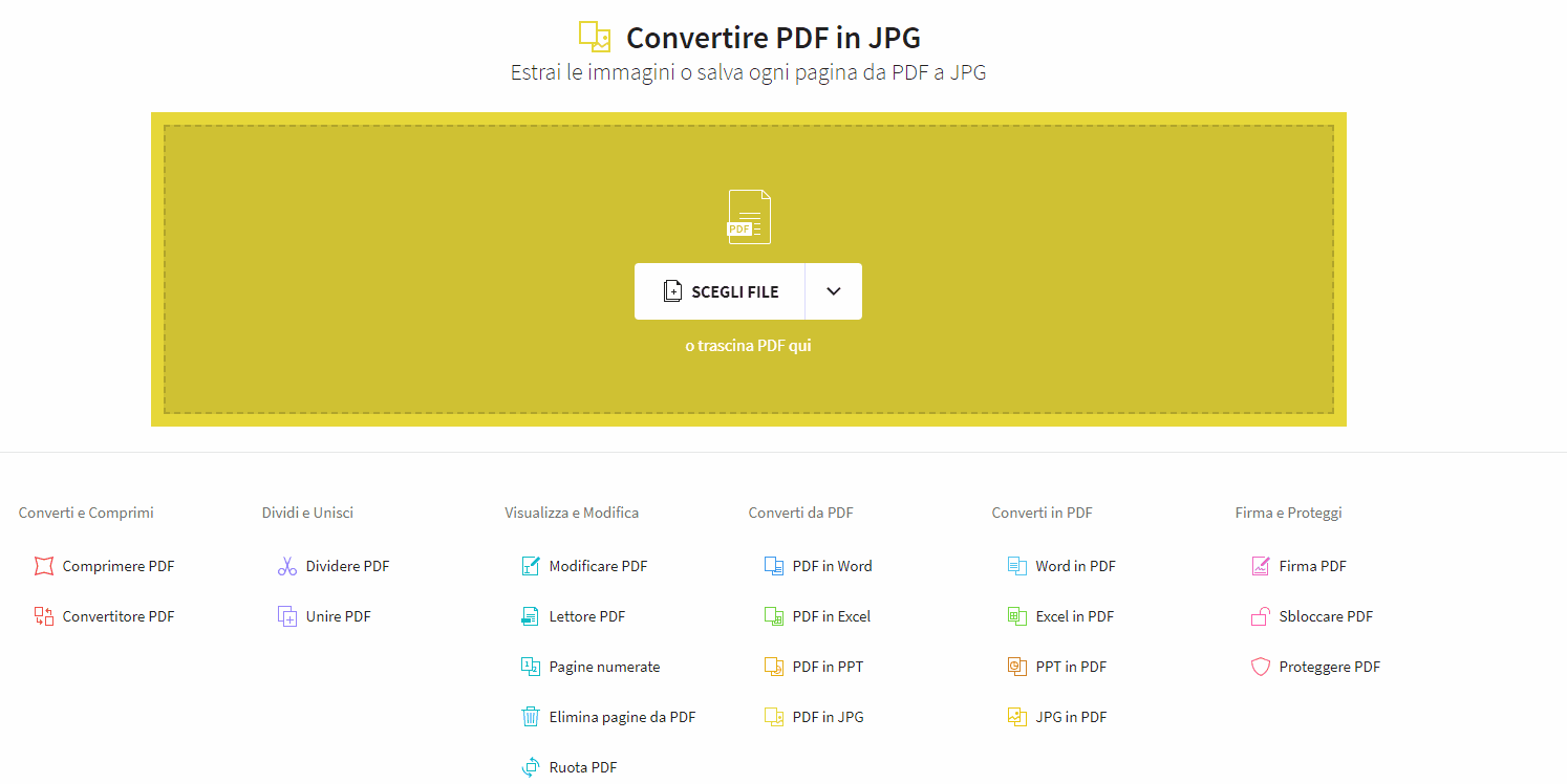 2019-09-19 - Come convertire da PDF a JPG in Windows 10 gratis
