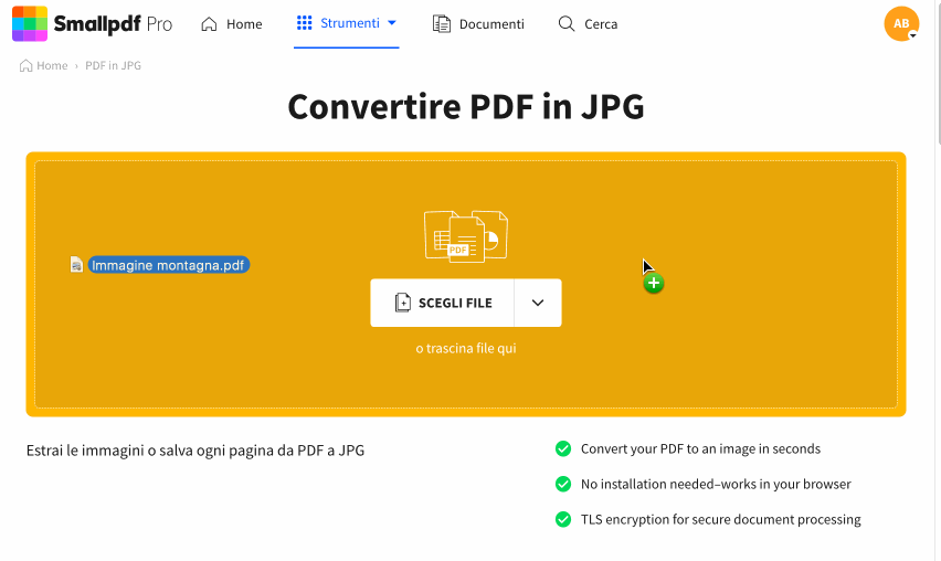 2023-10-16 - Come convertire da PDF a JPG in Windows 10 gratis