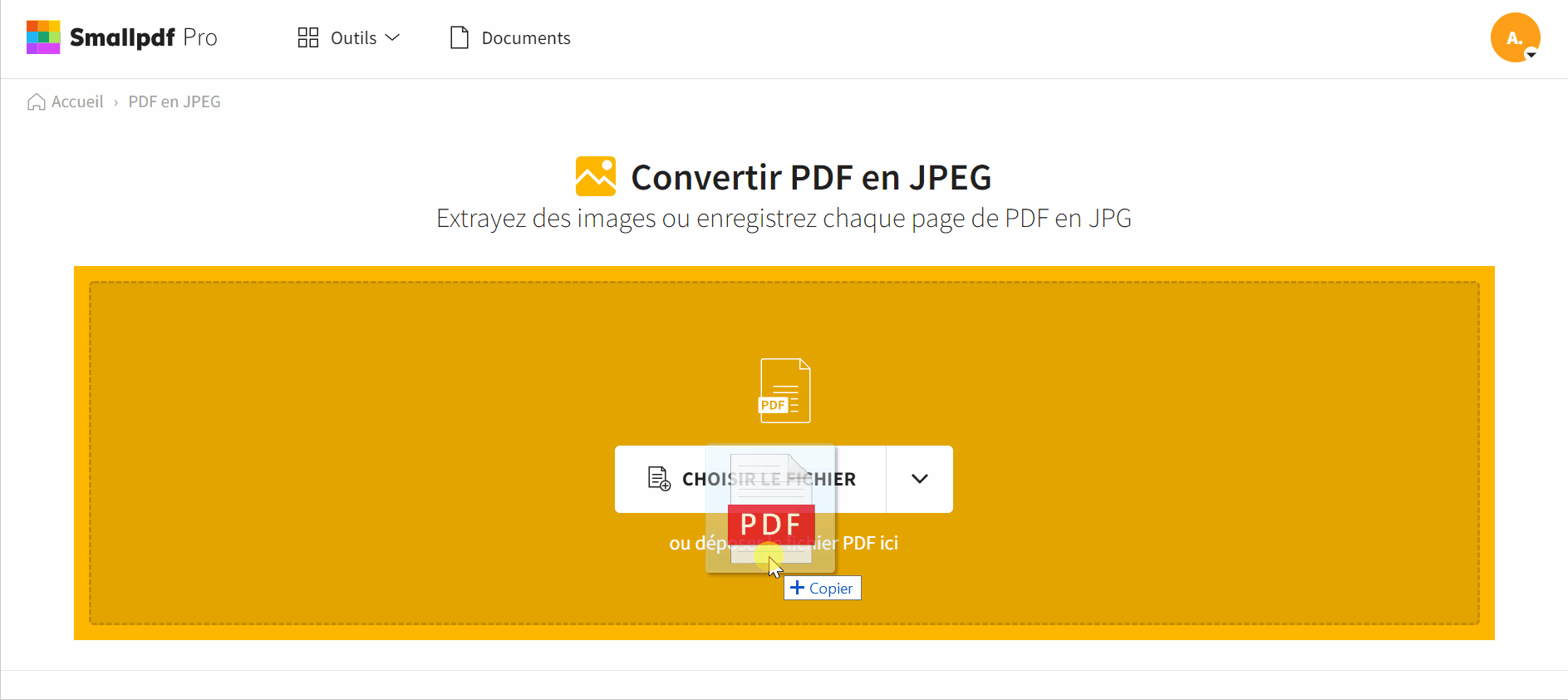 2021-12-21 - Convertir un PDF en JPG sur Windows 10 gratuitement - outil PDF en JPG
