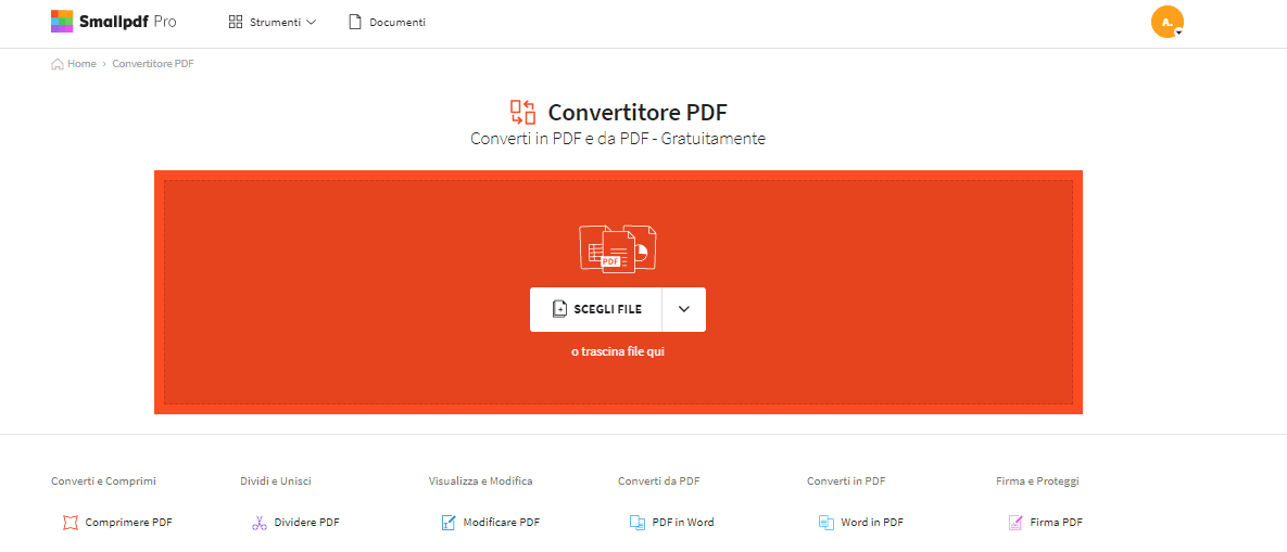 2018-11-19 - Convertitore di documenti - Converti PDF, JPG e file Office