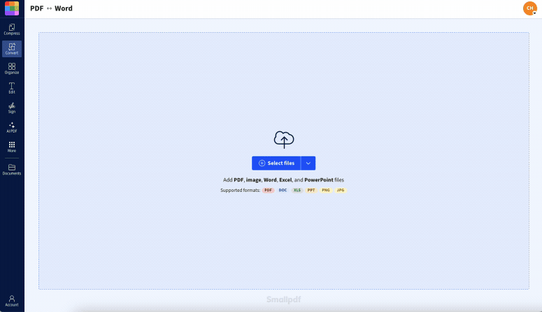 Steps to Edit PDF metadata using Microsoft Word