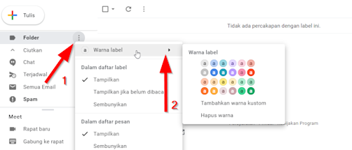 2020-06-02 – Cara Membuat Folder di Gmail – Tampilan Gmail