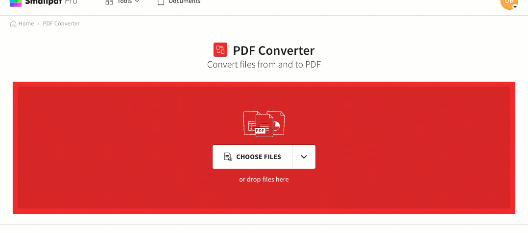 PDF Creator – Create & Modify PDF Online | Smallpdf