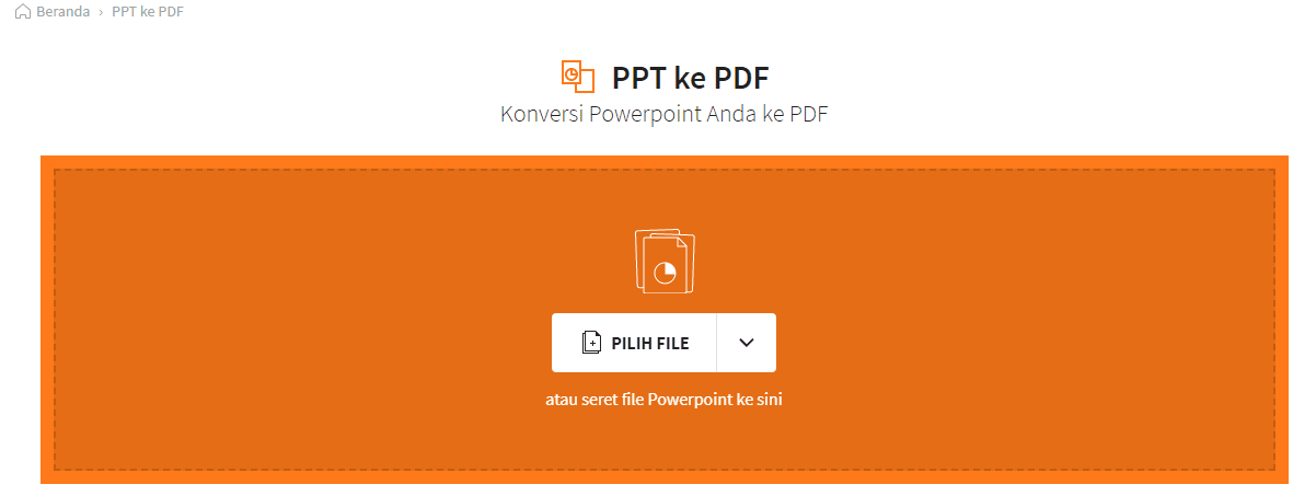 2021-11-29 – Cara Mengubah PPT ke PDF Dengan Tautan Utuh – Menggunakan Smallpdf