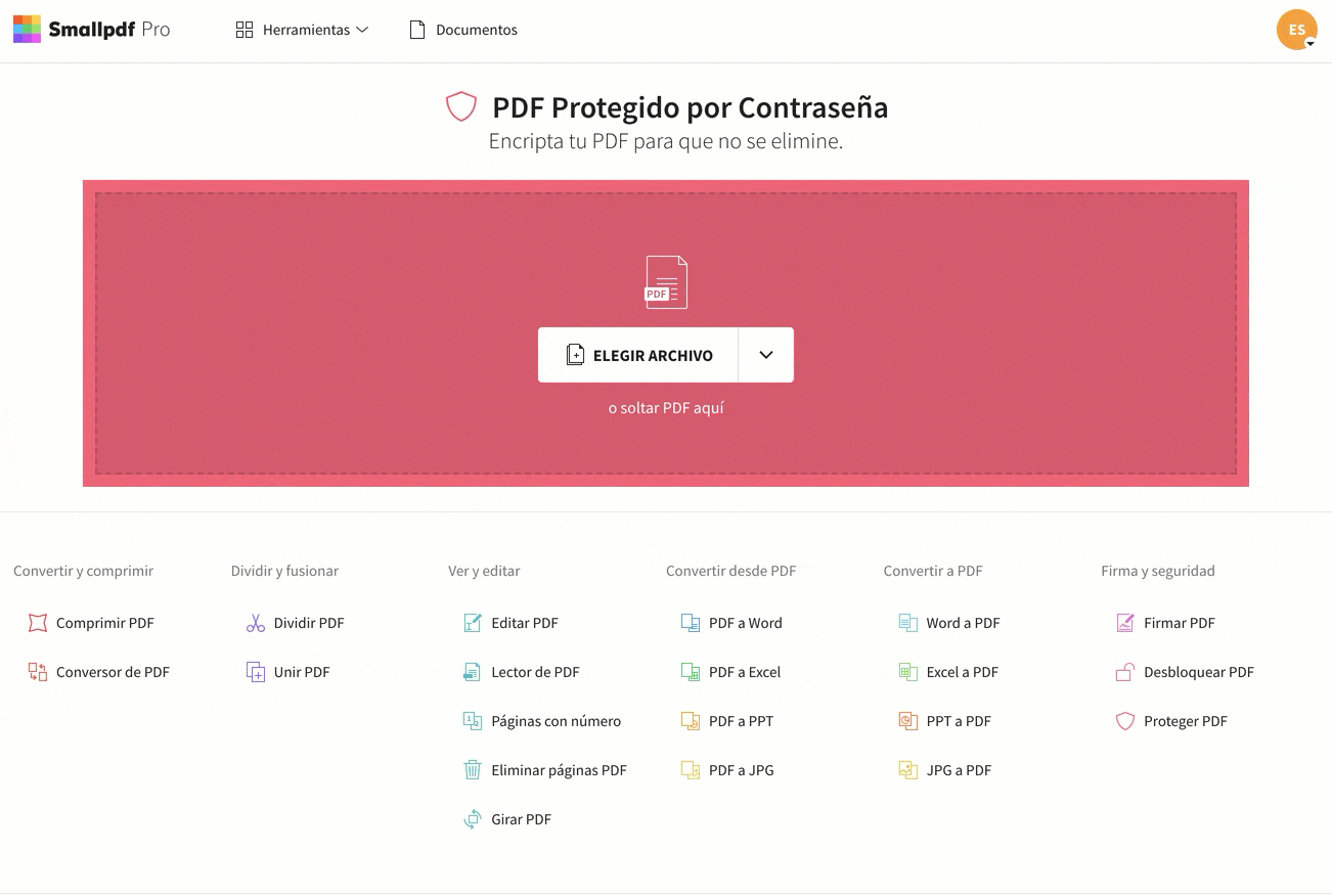 Proteger PDF