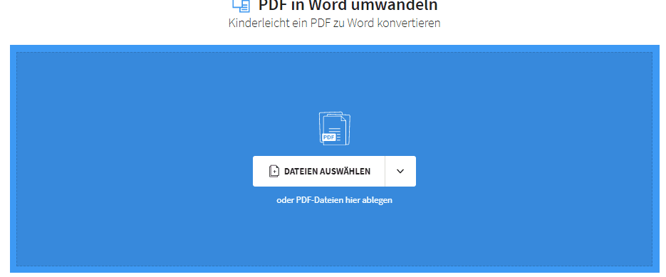 2019-10-04 – Wie du die Smallpdf Tools online nutzt - Beispiel Word in PDF