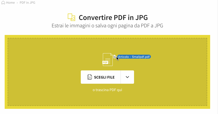 2019-09-18 - Come estrarre immagini da un PDF online - Come estrarre immagini da un PDF online con Smallpdf