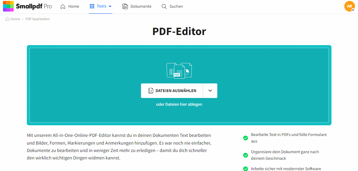 2023-12-01 - PDF auf eine Ebene reduzieren - Editor