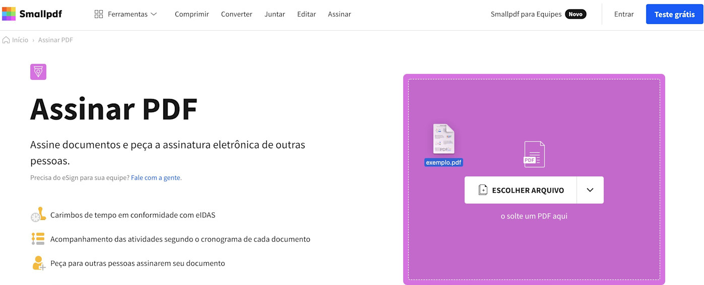 2020-09-01 3 smallpdf lanca-nova-versao-da-ferramenta-assinar-pdf