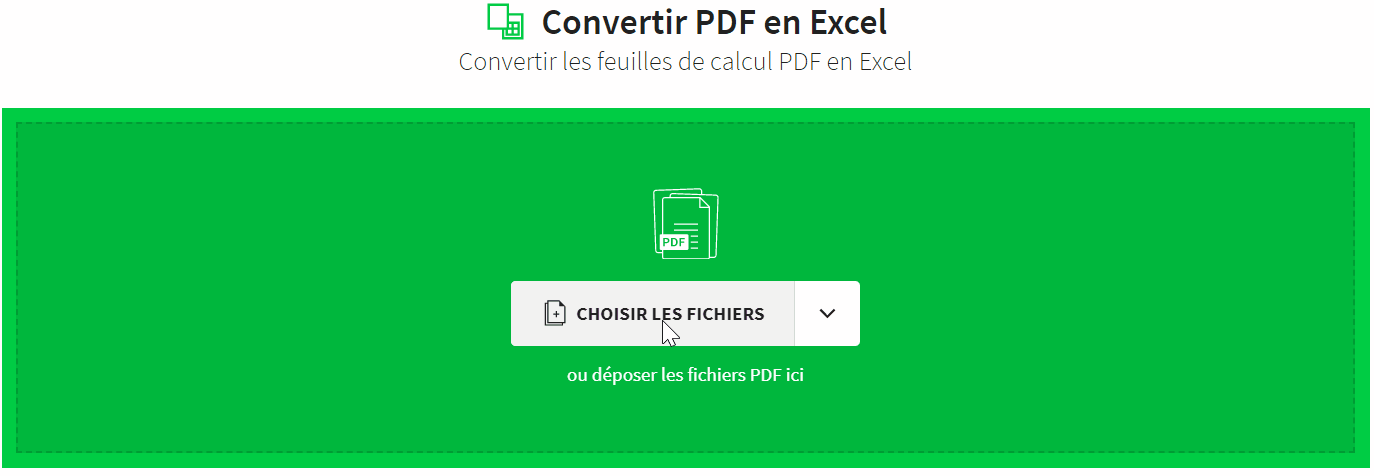 2019-05-13 - Convertir Un PDF En Excel En Ligne, Sans Inscription