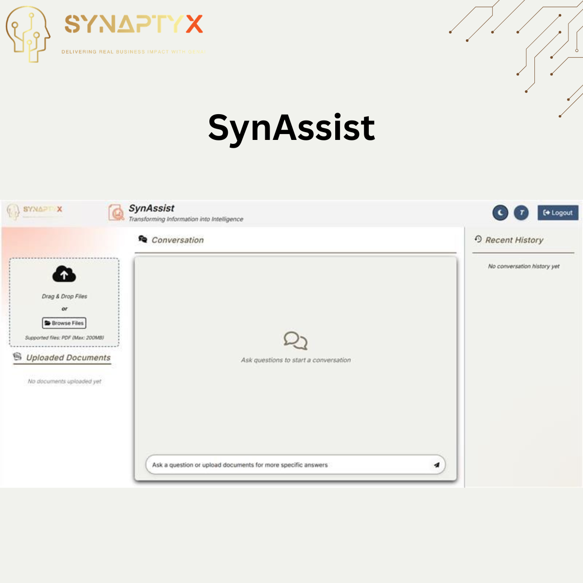 Introducing SynAssist: The AI Assistants That Handle the Mundane