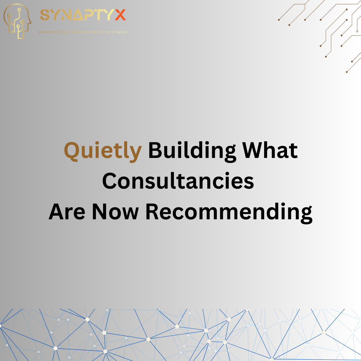 What Bain Calls 'Next,' We're Already Quietly Doing with Clients