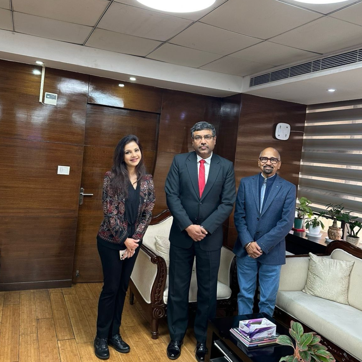 Honored and Privileged: Meeting MeitY's Top Leaders in India