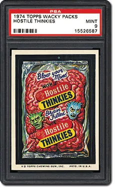 PSA Set Registry: Collecting Topps Wacky Packages from the 1960s and 1970s  - It's a Wacky World!