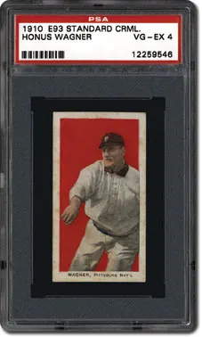 PSA Set Registry: Collecting the 1910 Standard Caramel (E93
