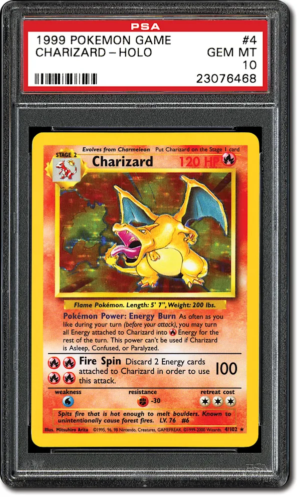 PSA Set Registry Starter Kit: Charizard Master Set