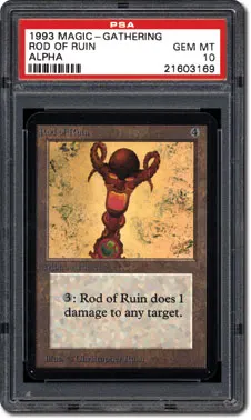 PSA Set Registry: Collecting the 1993 Magic: The Gathering Alpha