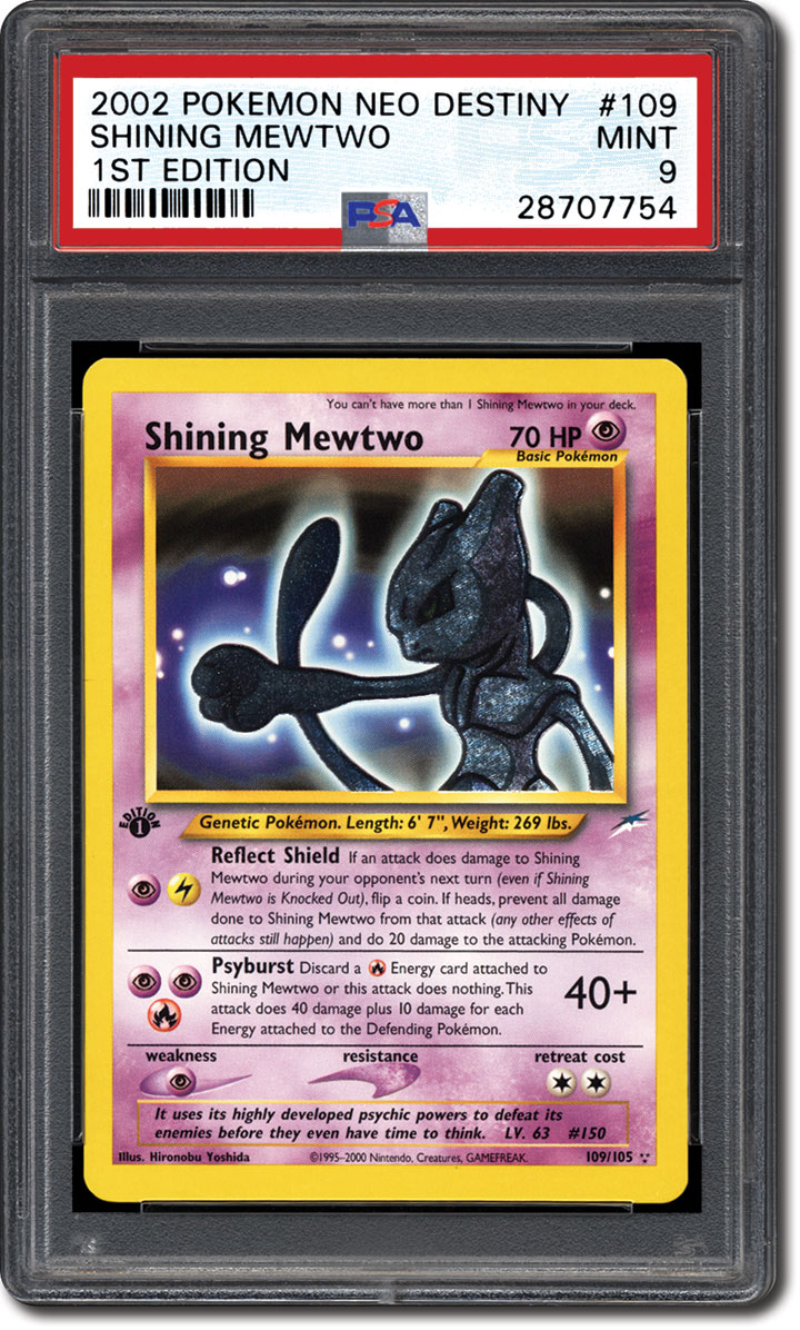 PSA Set Registry: Collecting the 2002 Pokémon Neo Destiny 1st