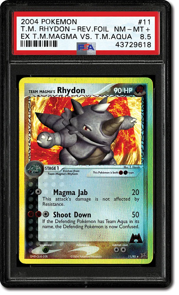PSA Set Registry: Collecting the 2004 Pokmon EX Team Magma vs. Team Aqua  Set