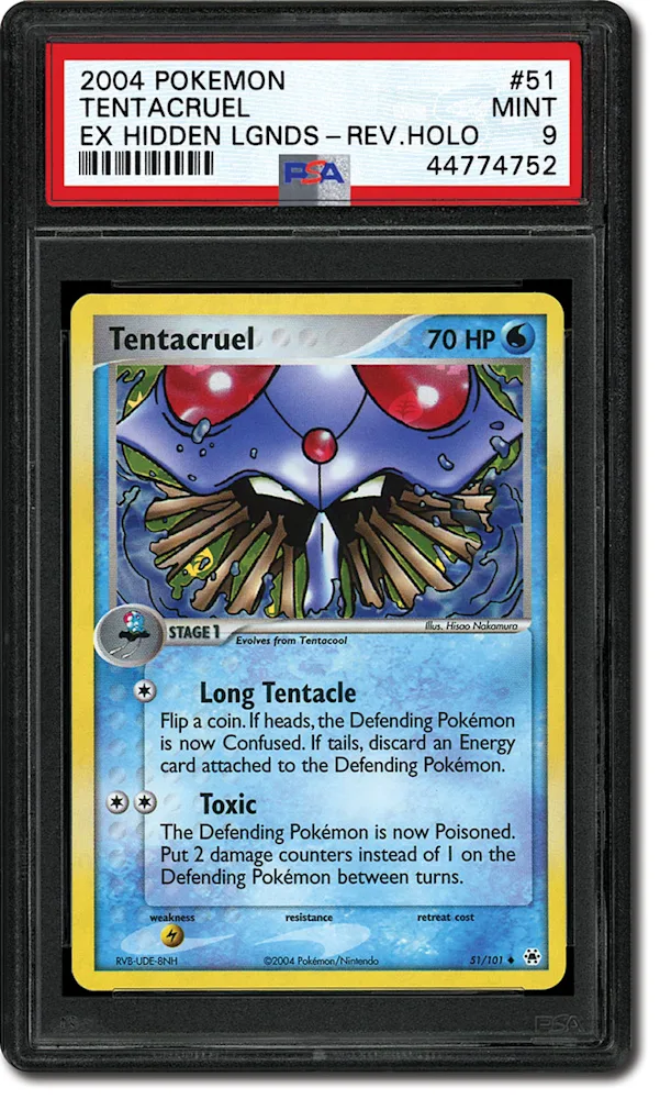 PSA Set Registry: Collecting 2004 Pokémon EX Hidden Legends - An