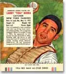 redman tobacco cards Colorful Giants -- Collecting the 1950's Red Man Tobacco Baseball Series