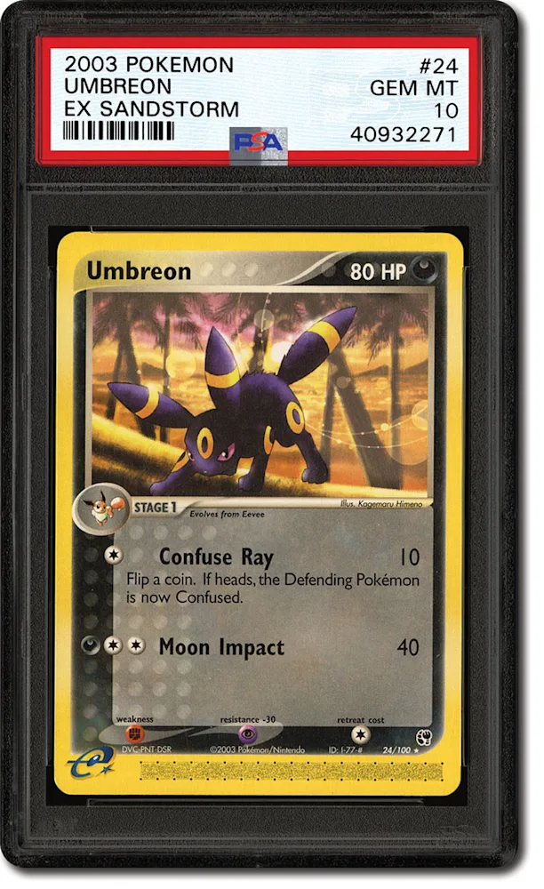 PSA Set Registry: Collecting the 2003 Pokmon EX Sandstorm Card Set -  Conquering the Hobby Elements