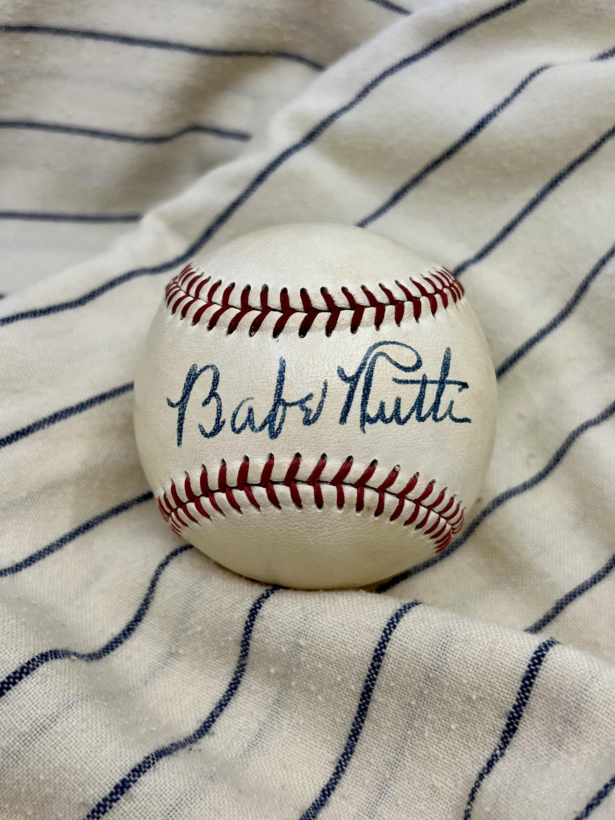 Perfect Babe Ruth signed baseball sells for record price at Grey Flannel  Auctions