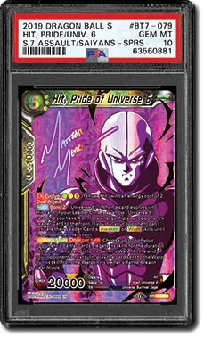 Dragon Ball Super: Assault of the Saiyans Special Rare Signature Cards